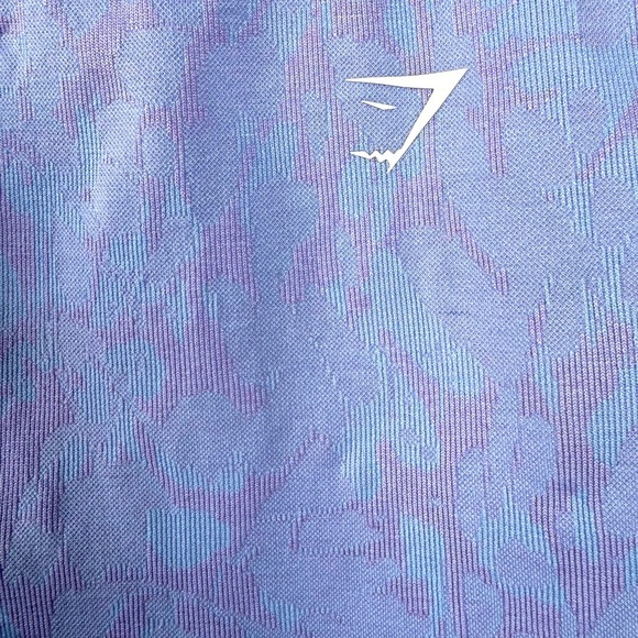 Gymshark Adapt Animal Seamless Leggings in Butterfly/Light Blue Size Medium - Picture 4 of 4